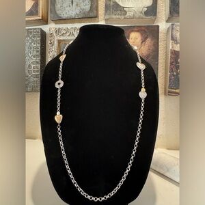 Chicos Heart Pendant‎ Chain Necklace